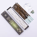 Encens herbe et cristaux aventurine