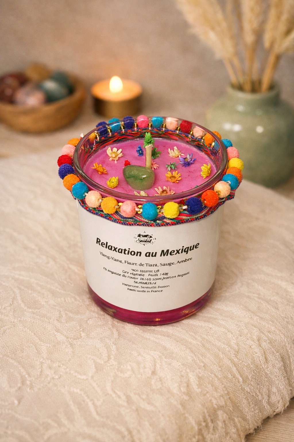 Bougie Relaxation au Mexique