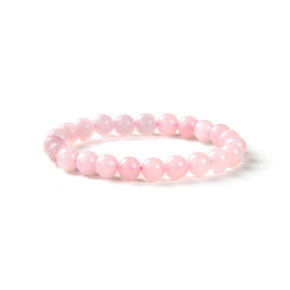 Bracelet Quartz Rose 8 mm